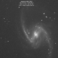Asteroid 2015 TG237 Passing by Barred Spiral Galaxy NGC 1365 thumbnail