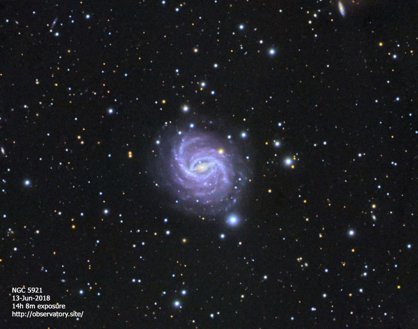 Barred Spiral Galaxy NGC5921