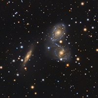 Colliding Galaxies NGC6769 NGC6770 NGC6771 thumbnail
