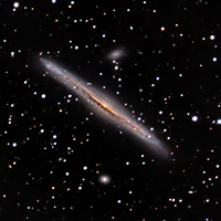 Edge On Spiral Galaxy NGC 5170 thumbnail
