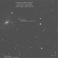Hispania Passing NGC 5101. The Brightest Asteroid I've Ever Seen thumbnail