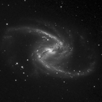 Animation of Barred Spiral Galaxy NGC 1365 Processing Stages thumbnail