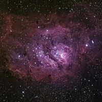 Revisiting the Lagoon Nebula with a new telescope. thumbnail
